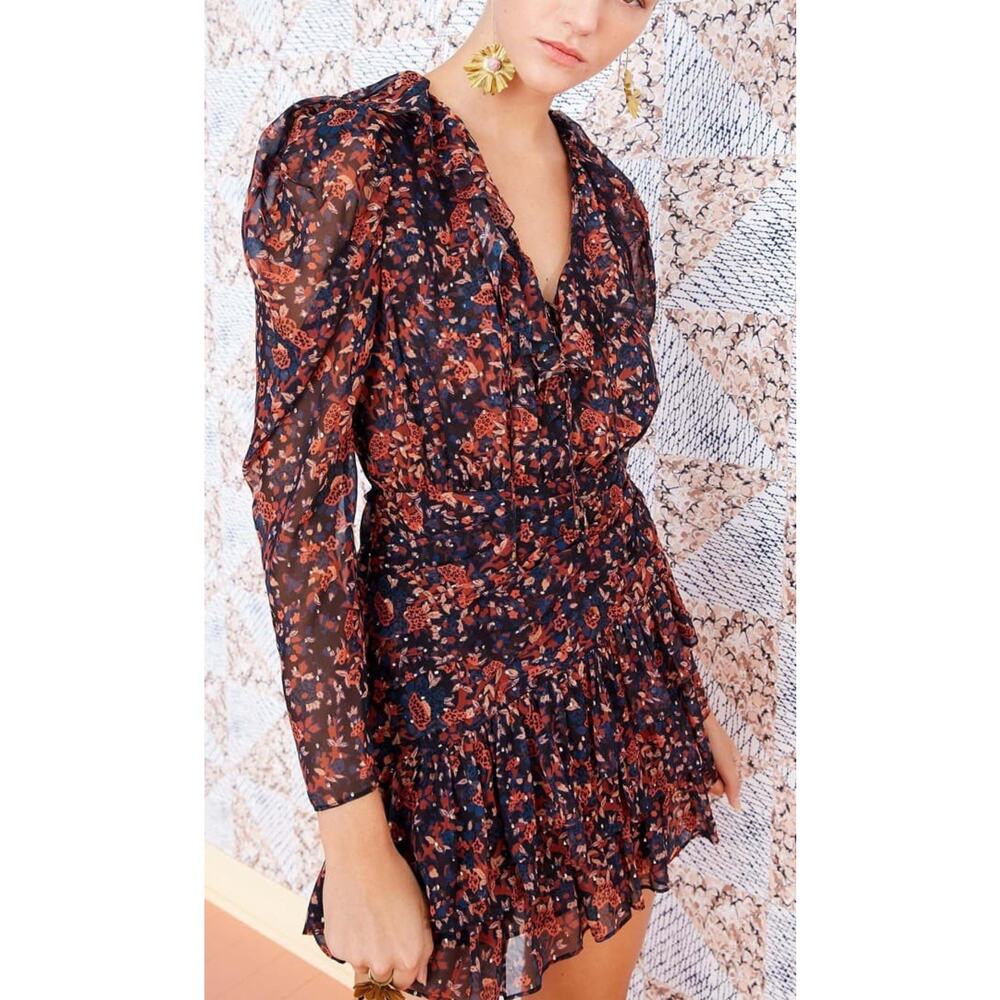 Ulla Johnson Cecily Mini Dress Cosmos Romantic Whimsical Fairycore Boho Size 4
